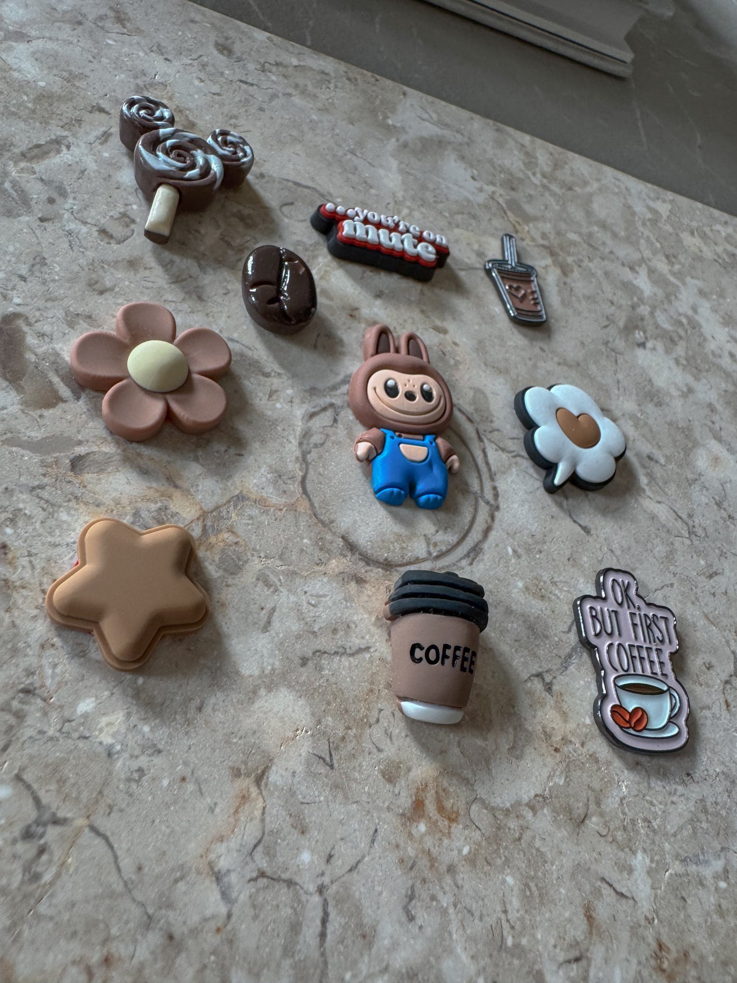 Coffee Girl Set Hülle + Charms