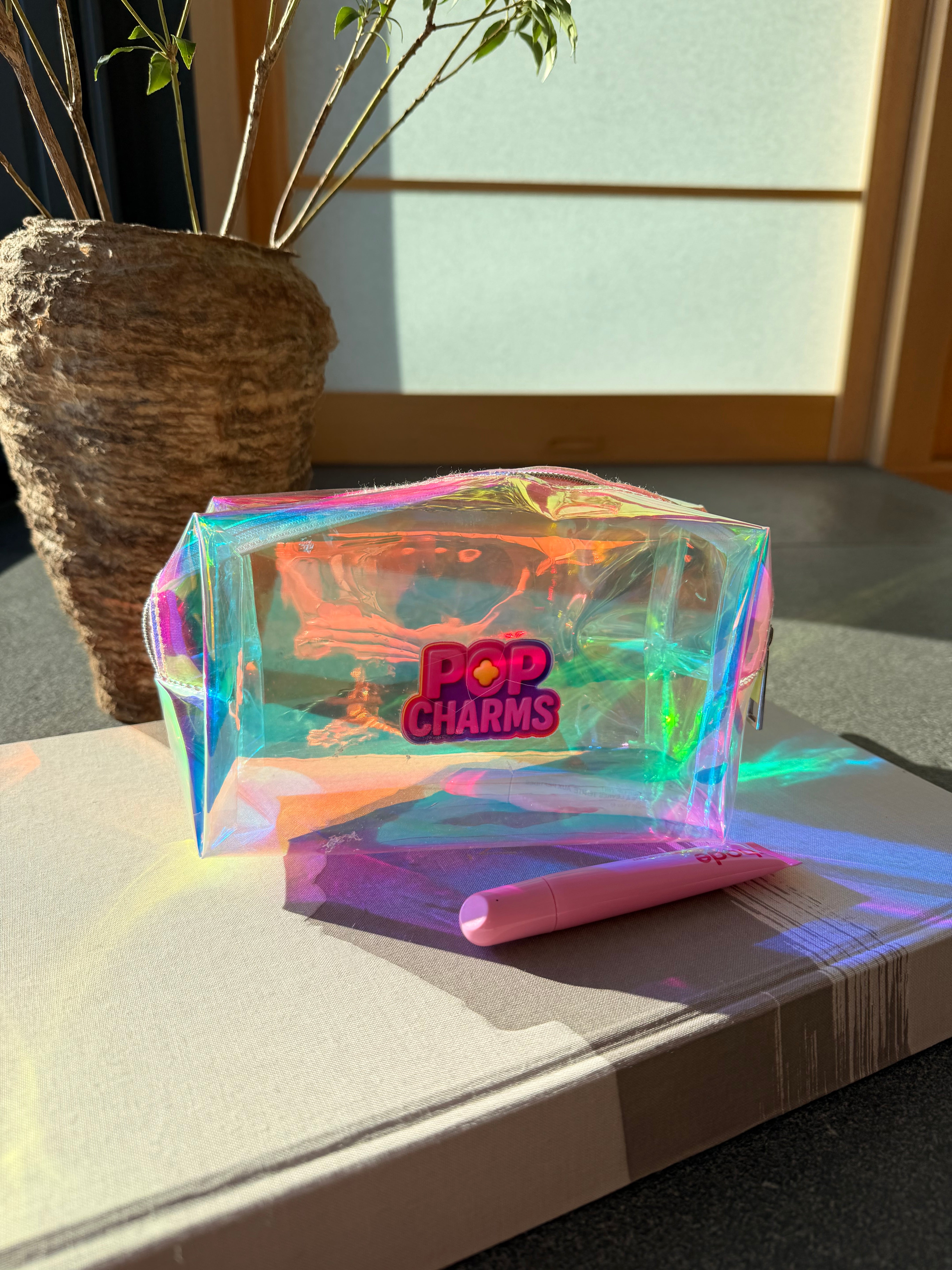 Pop Charms Holographic Glam Pouch – Kosmetiktasche & Essentials Bag