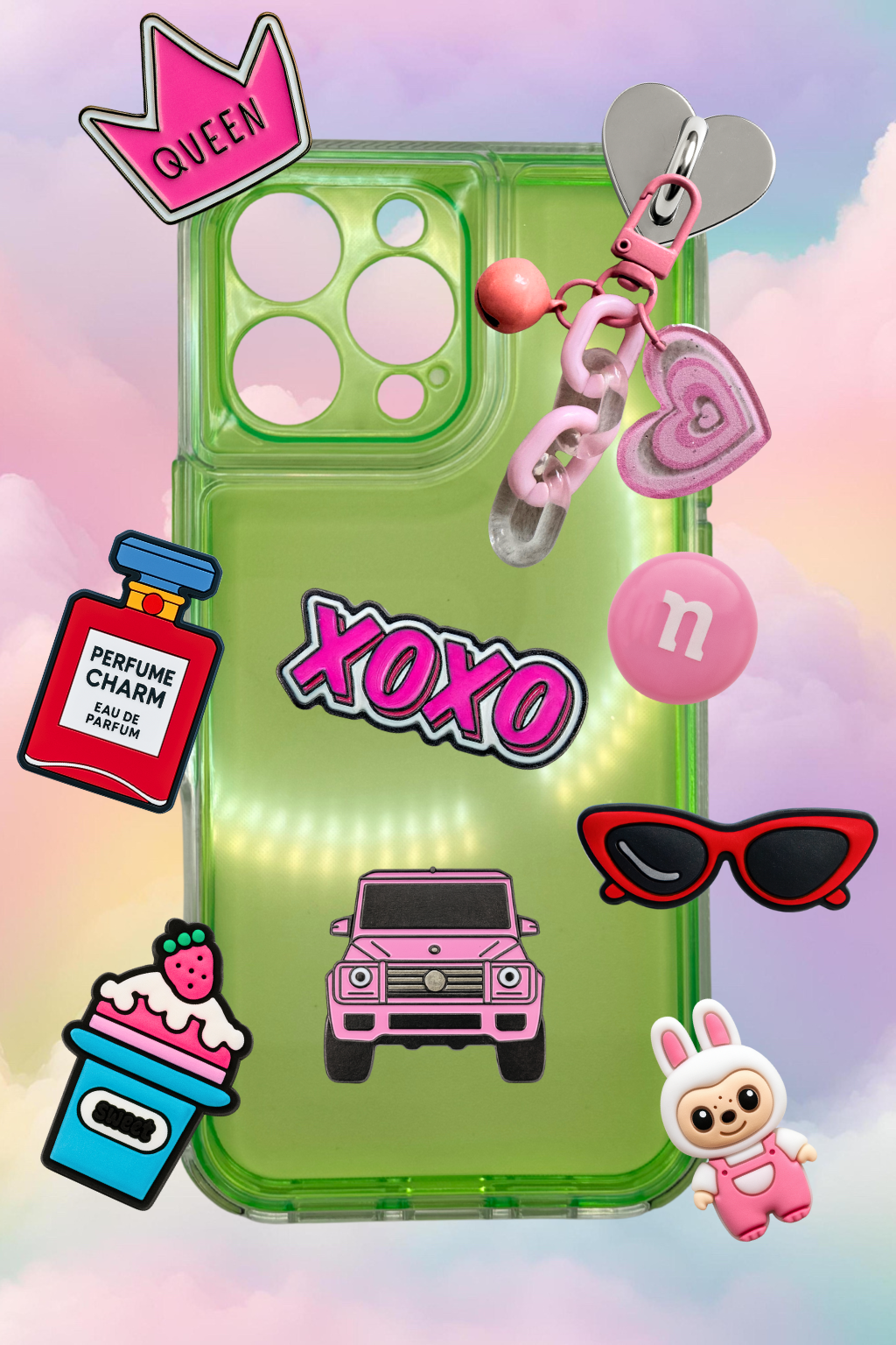 It-Girl Set Hülle + Charms