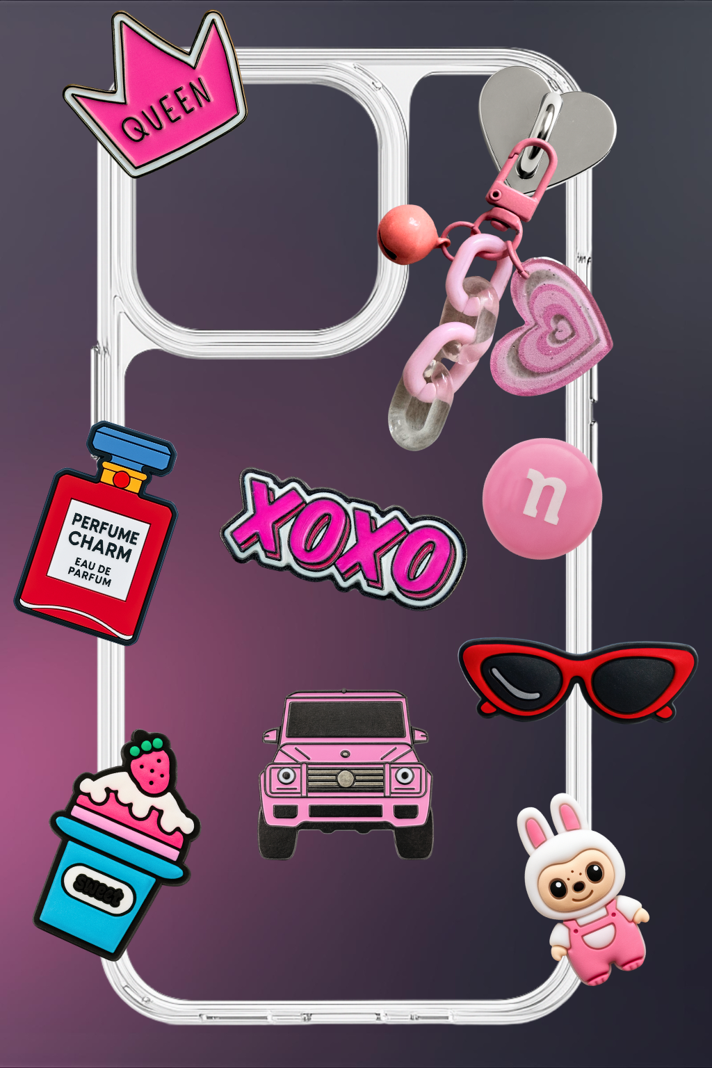 It-Girl Set Hülle + Charms
