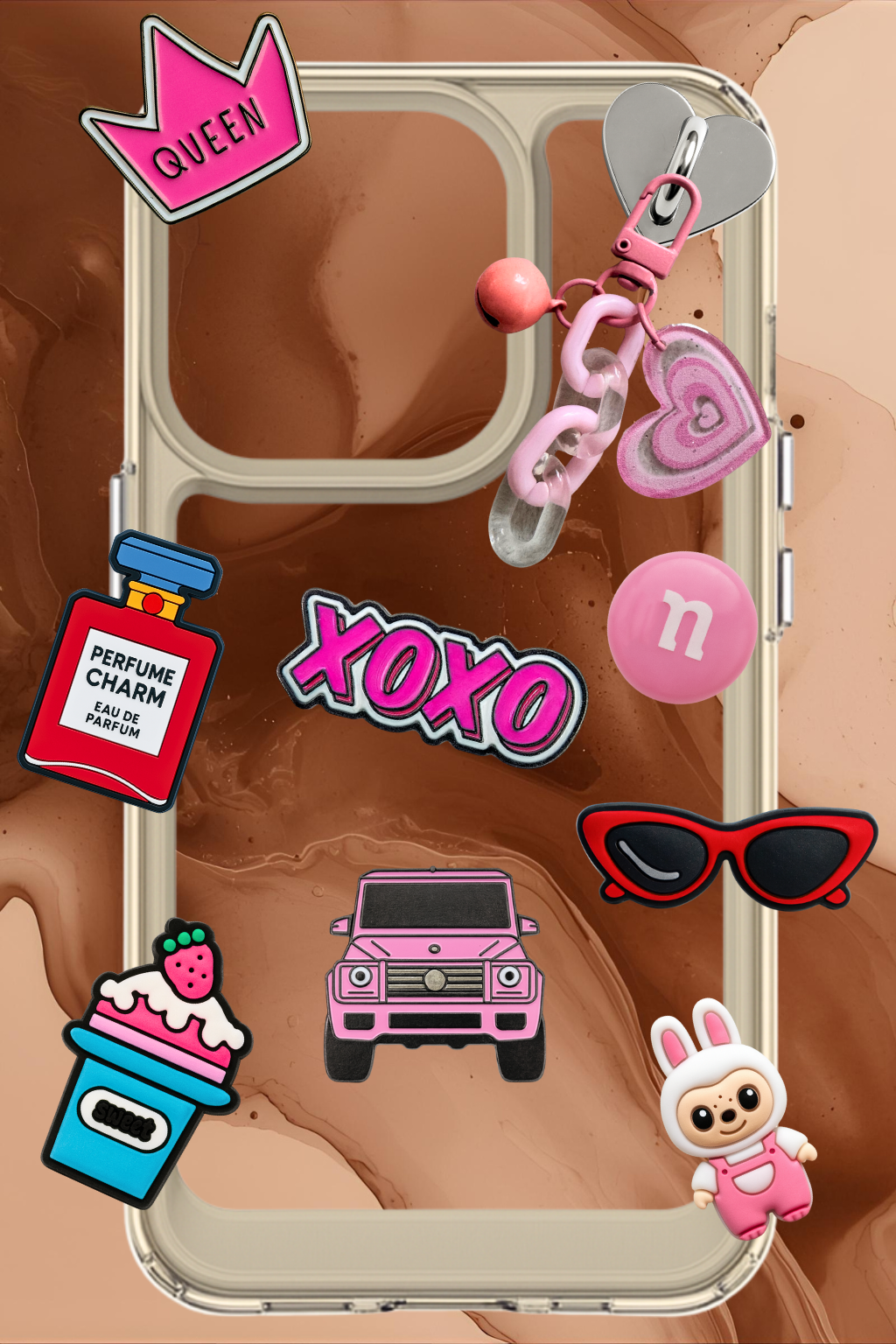 It-Girl Set Hülle + Charms